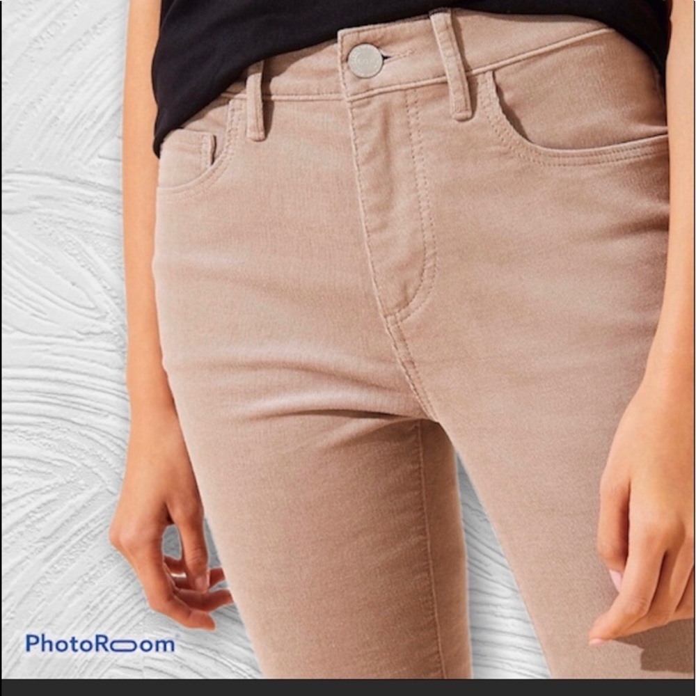 Loft Modern Skinny Corduroy Pants Size 6